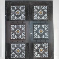 Different colors entrance door for home E-D-0003|LONGBON